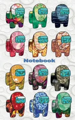 Notebook: per i fan di Am@ng us, diario, blocco note, App, computer, pc, gioco, apple, videogioco, ragazzi, bambini, Impostor, Crewmate, acti - Notebook: for Am@ng us fans, diary, notepad, App, computer, pc, game, apple, videogame, kids, children, Impostor, Crewmate, acti