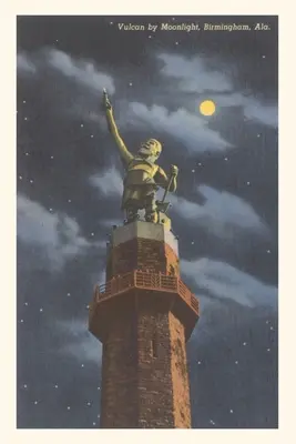 Diario d'epoca Vulcano al chiaro di luna, Birmingham - Vintage Journal Vulcan by Moonlight, Birmingham