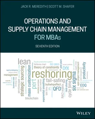Gestione delle operazioni e della catena di fornitura per gli MBA - Operations and Supply Chain Management for MBAs