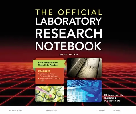 Il Quaderno ufficiale di ricerca di laboratorio (50 set di duplicati) - The Official Laboratory Research Notebook (50 Duplicate Sets)