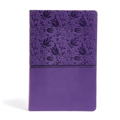 Bibbia di riferimento KJV a stampa supergigante, pelle-touch viola, indicizzata - KJV Super Giant Print Reference Bible, Purple Leathertouch, Indexed