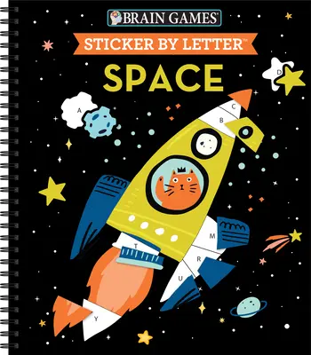 Giochi del cervello - Sticker per lettera: Spazio - Brain Games - Sticker by Letter: Space