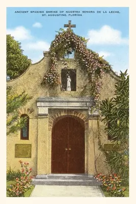 Diario d'epoca Chiesa vecchia, St. Augustine, Florida - Vintage Journal Old Church, St. Augustine, Florida