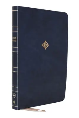Nkjv, Bibbia Thinline, stampa grande, pelle morbida, blu, stampa comfort: Sacra Bibbia, Nuova versione di Re Giacomo - Nkjv, Thinline Bible, Large Print, Leathersoft, Blue, Comfort Print: Holy Bible, New King James Version