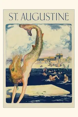 Diario d'epoca Sirena di St. Augustine - Vintage Journal St. Augustine Mermaid