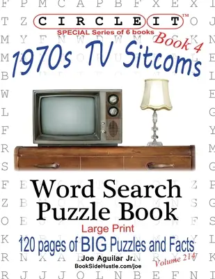 Cerchia, Sitcom anni '70, Libro 4, Ricerca per parola, Libro puzzle - Circle It, 1970s Sitcoms Facts, Book 4, Word Search, Puzzle Book