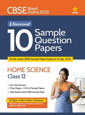 Esame del consiglio CBSE 2023 I Succeed 10 Carta delle domande campione HOME SCIENCE Classe 12 - CBSE Board Exam 2023 I Succeed 10 Sample Question Paper HOME SCIENCE Class 12