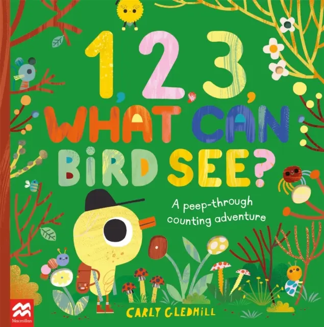 1, 2, 3, cosa vedono gli uccelli? - Un'avventura di conteggio che fa capolino - 1, 2, 3, What Can Bird See? - A peep-through counting adventure
