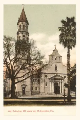Diario d'epoca Cattedrale di St. Augustine, Florida - Vintage Journal Cathedral, St. Augustine, Florida