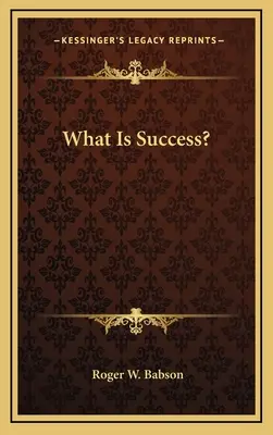 Che cos'è il successo? - What Is Success?