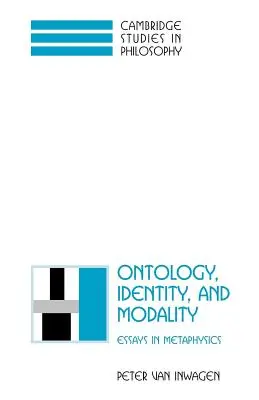 Ontologia, identità e modalità: Saggi di metafisica - Ontology, Identity, and Modality: Essays in Metaphysics