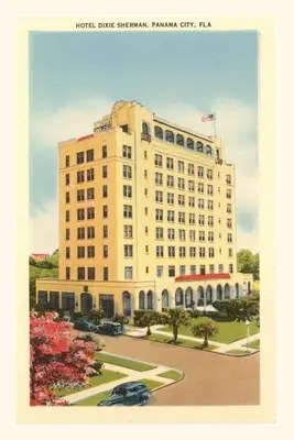 Diario d'epoca Hotel Dixie Sherman, Panama City, Florida - Vintage Journal Hotel Dixie Sherman, Panama City, Florida