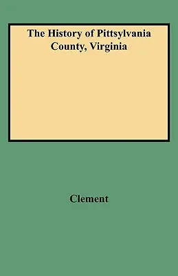 Storia della contea di Pittsylvania, Virginia - History of Pittsylvania County, Virginia