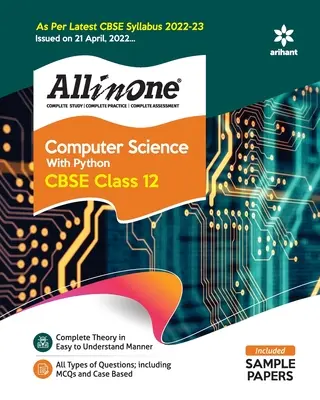 CBSE All In One Computer Science with Python Classe 12 Edizione 2022-23 (Come da ultimo Syllabus CBSE pubblicato il 21 aprile 2022) - CBSE All In One Computer Science with Python Class 12 2022-23 Edition (As per latest CBSE Syllabus issued on 21 April 2022)