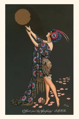 Diario d'epoca Donna in costume e sigillo d'oro - Vintage Journal Costumed Woman and Gold Seal