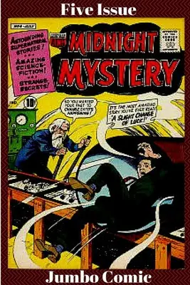 Mistero di mezzanotte, fumetto jumbo a cinque numeri - Midnight Mystery Five Issue Jumbo Comic