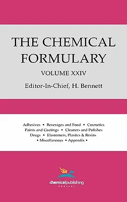 Formulario chimico, volume 24 - The Chemical Formulary, Volume 24