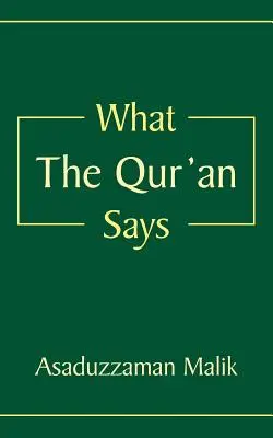 Cosa dice il Corano - What the Qur'an Says