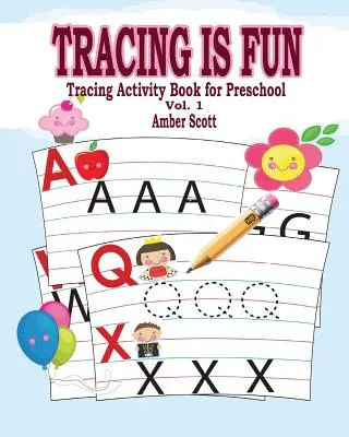 Tracciare è divertente (Libro di attività per la scuola dell'infanzia) Vol. 1 - Tracing is Fun (Tracing Activity Book for Preschool) Vol. 1