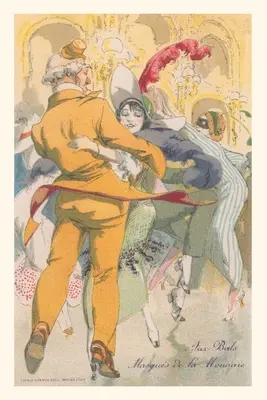 Diario d'epoca Palla mascherata francese - Vintage Journal French Masqued Ball