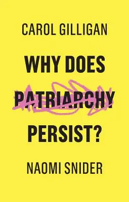 Perché il patriarcato persiste? - Why Does Patriarchy Persist?