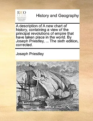 Descrizione di una nuova carta della storia, contenente una visione delle principali rivoluzioni dell'impero che si sono verificate nel mondo. di Joseph Priest - A Description of a New Chart of History, Containing a View of the Principal Revolutions of Empire That Have Taken Place in the World. by Joseph Priest