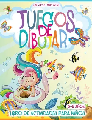 Giochi di disegno: Libro in spagnolo per bambini dai 3 ai 5 anni. Questo libro include disegni per colorare, unire i punti, colorare per - Juegos de Dibujar: Libro en Espaol para Nios de 3 a 5 Aos. Este libro incluye pginas para colorear, conecta los puntos, colorear por