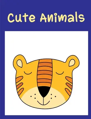 Animali carini: Libro da colorare, design rilassante per artisti con un design divertente e facile per i bambini in età prescolare. - Cute Animals: Coloring Book, Relax Design for Artists with fun and easy design for Children kids Preschool