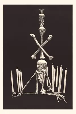 Diario d'epoca Lampada a scheletro deforme - Vintage Journal Misshapen Skeleton Lamp