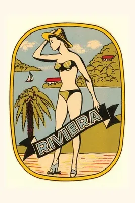 Diario d'epoca Riviera Decalcomania - Vintage Journal Riviera Decal