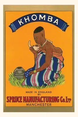 Diario d'epoca Donna africana, manifesto Khomba - Vintage Journal African Woman, Khomba Poster