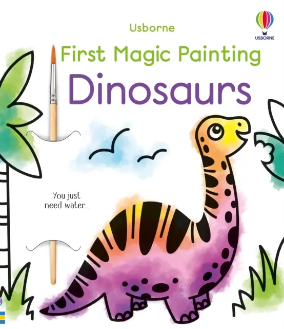 Primo libro di pittura magica Dinosauri - First Magic Painting Dinosaurs