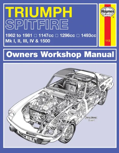 Manuale d'officina per il proprietario della Triumph Spitfire - Triumph Spitfire Owner's Workshop Manual