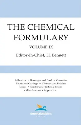 Formulario chimico, volume 9 - The Chemical Formulary, Volume 9