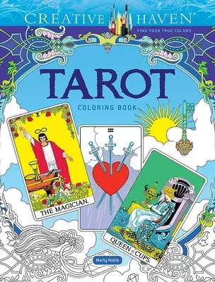 Libro da colorare sui tarocchi Creative Haven - Creative Haven Tarot Coloring Book
