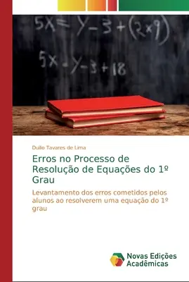 Errori nel processo di risoluzione delle controversie del 1º Grau - Erros no Processo de Resoluo de Equaes do 1 Grau
