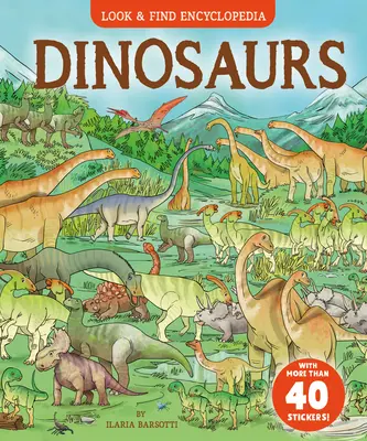 Dinosauri: con più di 40 adesivi! - Dinosaurs: With More Than 40 Stickers!