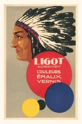 Diario d'epoca Capo indiano con copricapo - Vintage Journal Indian Chief with Headdress
