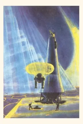 Diario d'epoca Sbarco dei sovietici su un pianeta sconosciuto - Vintage Journal Soviets Landing on Unknown Planet