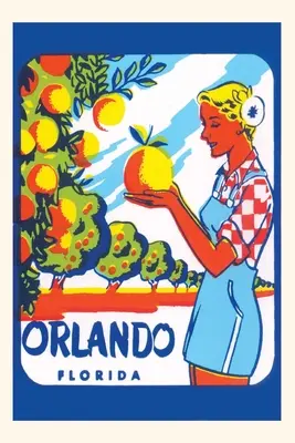 Diario d'epoca Donna con pompelmo - Vintage Journal Woman with Grapefruit