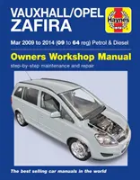 Vauxhall/Opel Zafira benzina e diesel (mar '09-'14) da 09 a 64 - Vauxhall/Opel Zafira Petrol & Diesel (Mar '09-'14) 09 To 64