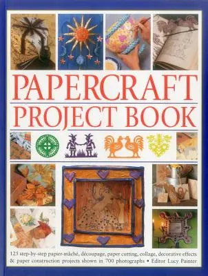 Libro dei progetti di papercraft: 125 progetti passo-passo di cartapesta, decoupage, taglio della carta, collage, effetti decorativi e costruzioni di carta Sho - Papercraft Project Book: 125 Step-By-Step Papier-Mache, Decoupage, Paper Cutting, Collage, Decorative Effects & Paper Construction Projects Sho