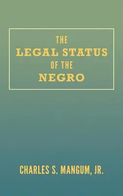 Lo status giuridico del negro - The Legal Status of the Negro
