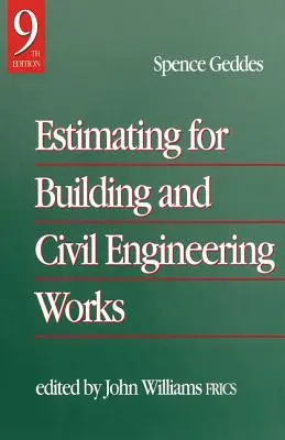 Stime per lavori di edilizia e ingegneria civile - Estimating for Building & Civil Engineering Work