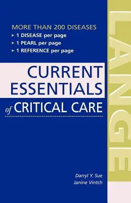 Gli attuali elementi essenziali dell'assistenza critica - Current Essentials of Critical Care