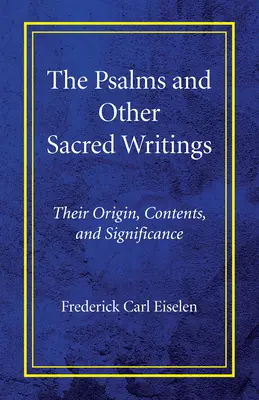 I salmi e altri scritti sacri - The Psalms and Other Sacred Writings