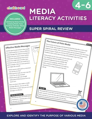 Attività di alfabetizzazione ai media Gradi 4-6 - Media Literacy Activities Grades 4-6