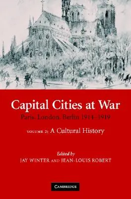 Le capitali in guerra: volume 2, una storia culturale: Parigi, Londra, Berlino 1914-1919 - Capital Cities at War: Volume 2, a Cultural History: Paris, London, Berlin 1914-1919