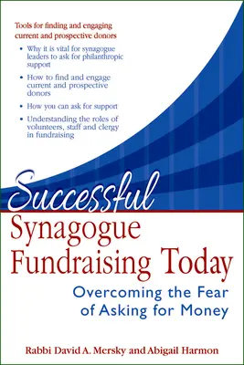 Raccolta fondi sinagogale di successo oggi: Superare la paura di chiedere denaro - Successful Synagogue Fundraising Today: Overcoming the Fear of Asking for Money
