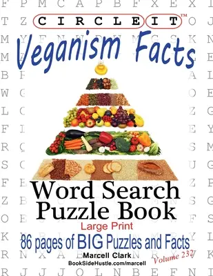 Cerchia, fatti sul veganismo, ricerca per parola, libro puzzle - Circle It, Veganism Facts, Word Search, Puzzle Book
